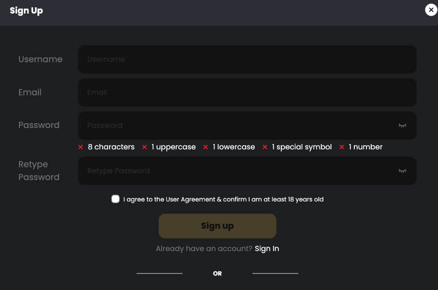 Getting Started with Betswap Casino Registration