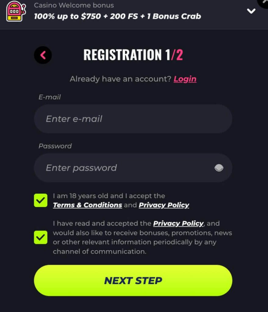 Account Registration Essentials at LunuBet Casino - Targeted at Canadian Players
