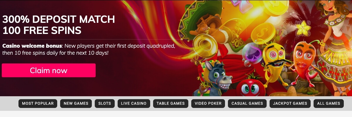 Sportsandcasino welcome bonus