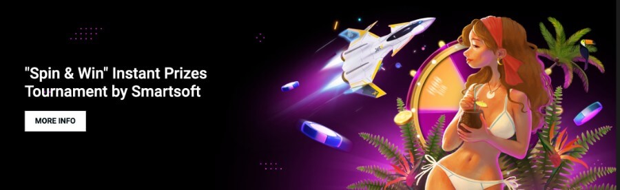 GGBet serves up an ample number of tournaments for Canadians across a variety of games. The casino has a dedicated promotion section stocked with brand-new offers, allowing Canadian players to compete globally for amazing rewards. Watch out for additional promos around holidays like Christmas, Halloween, and Easter.