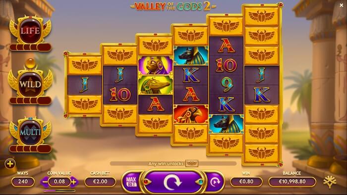 Play Valley of the Gods Slot Valley of the Gods 2 slot