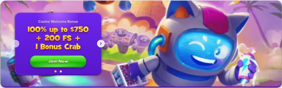 First-time bonuses at RoboCat - a treat for Canadian casino enthusiasts.