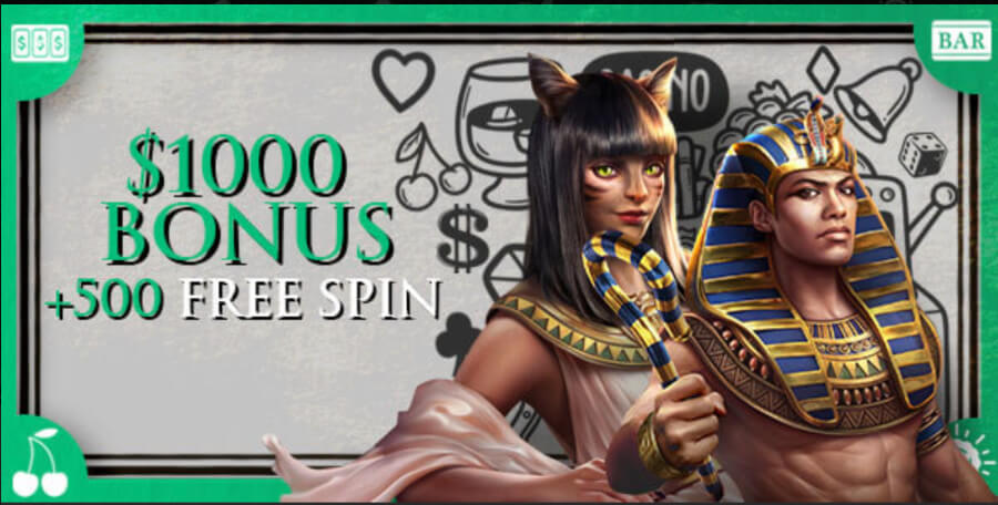 Secure a <strong>100% match bonus up to $500</strong> for a $50 minimum deposit. Keep in mind that both the bonus and deposit need to satisfy a 35x wagering requirement before cashing out, limited to slot plays.